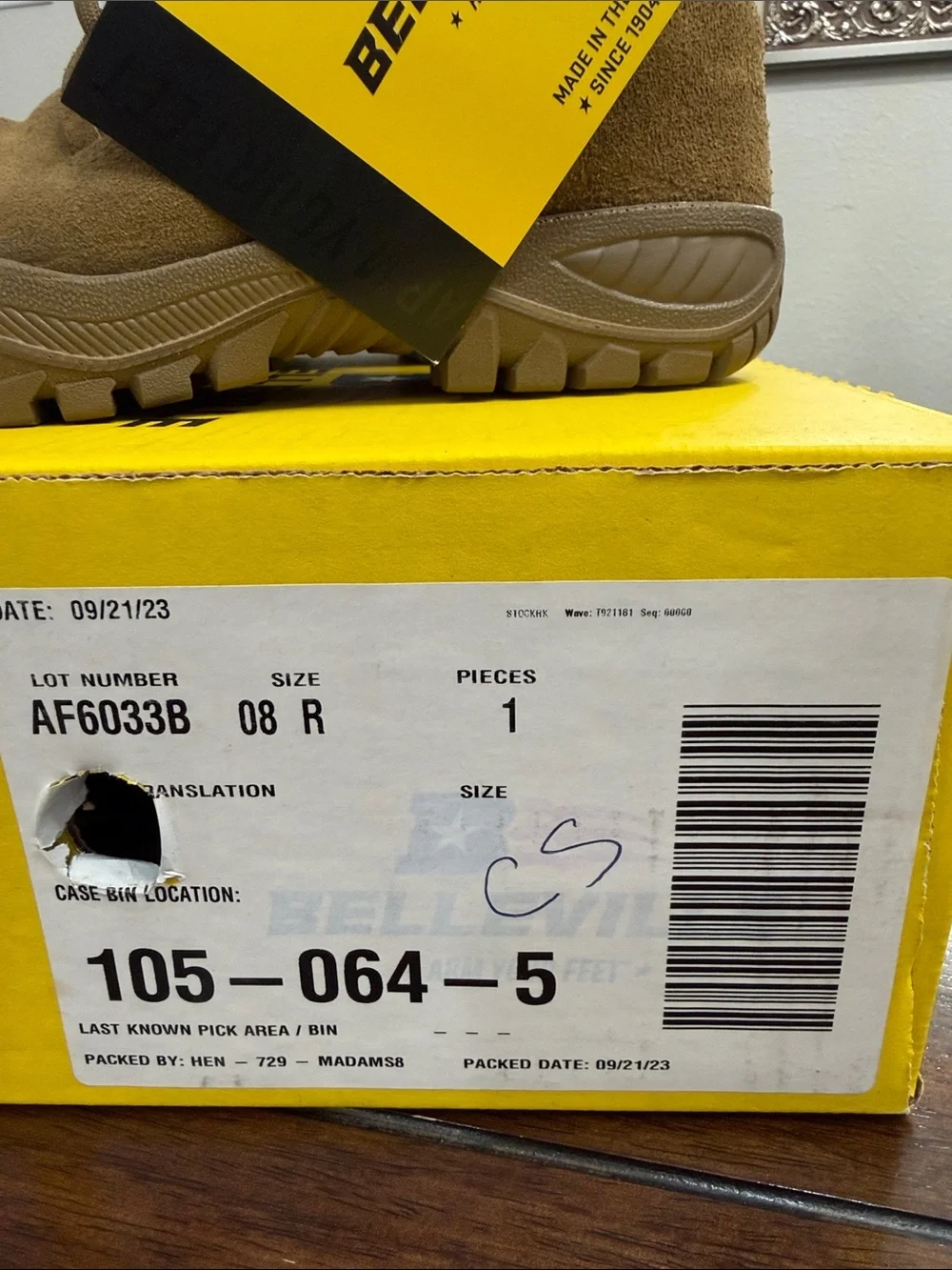 Belleville C320 Coyote Tactical Boots - Men's 8.0